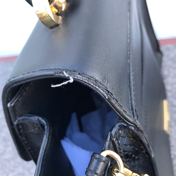 Zac Posen Womens Eartha Iconic Leather Satchel Shoulder Hand Bag Purse. - Picture 10 of 10